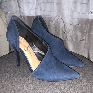 Blue heels